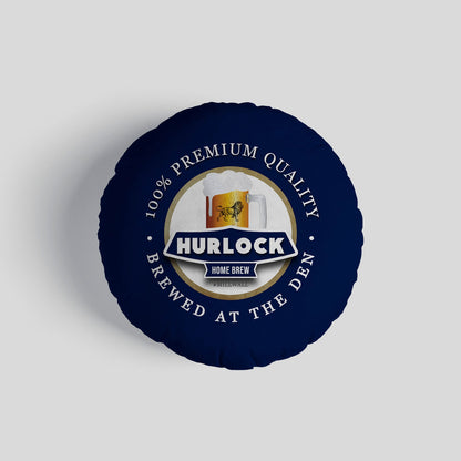 The Lions Hurlock - Football Legends - Circle Cushion 14"