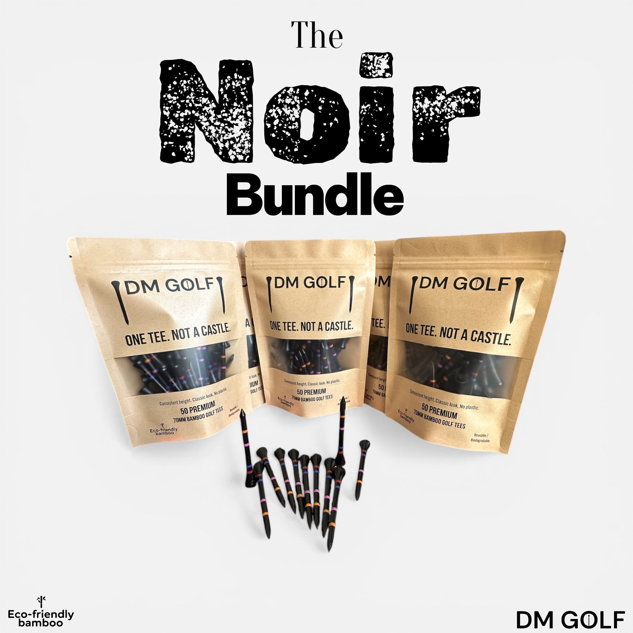 Noir Season Bundle- 250 Tees- Great Value