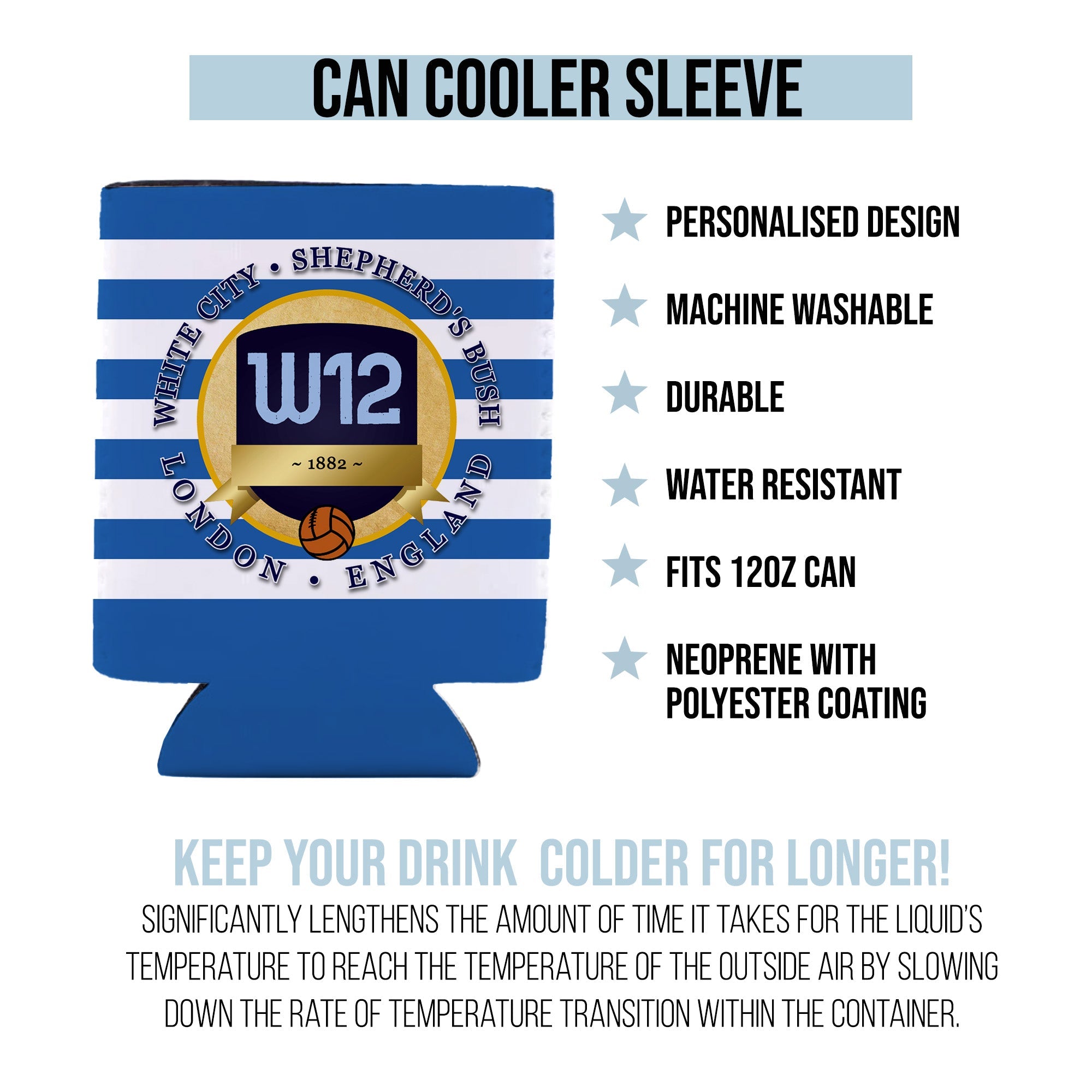 The Hoops W12 - Football Legends - Can Cooler