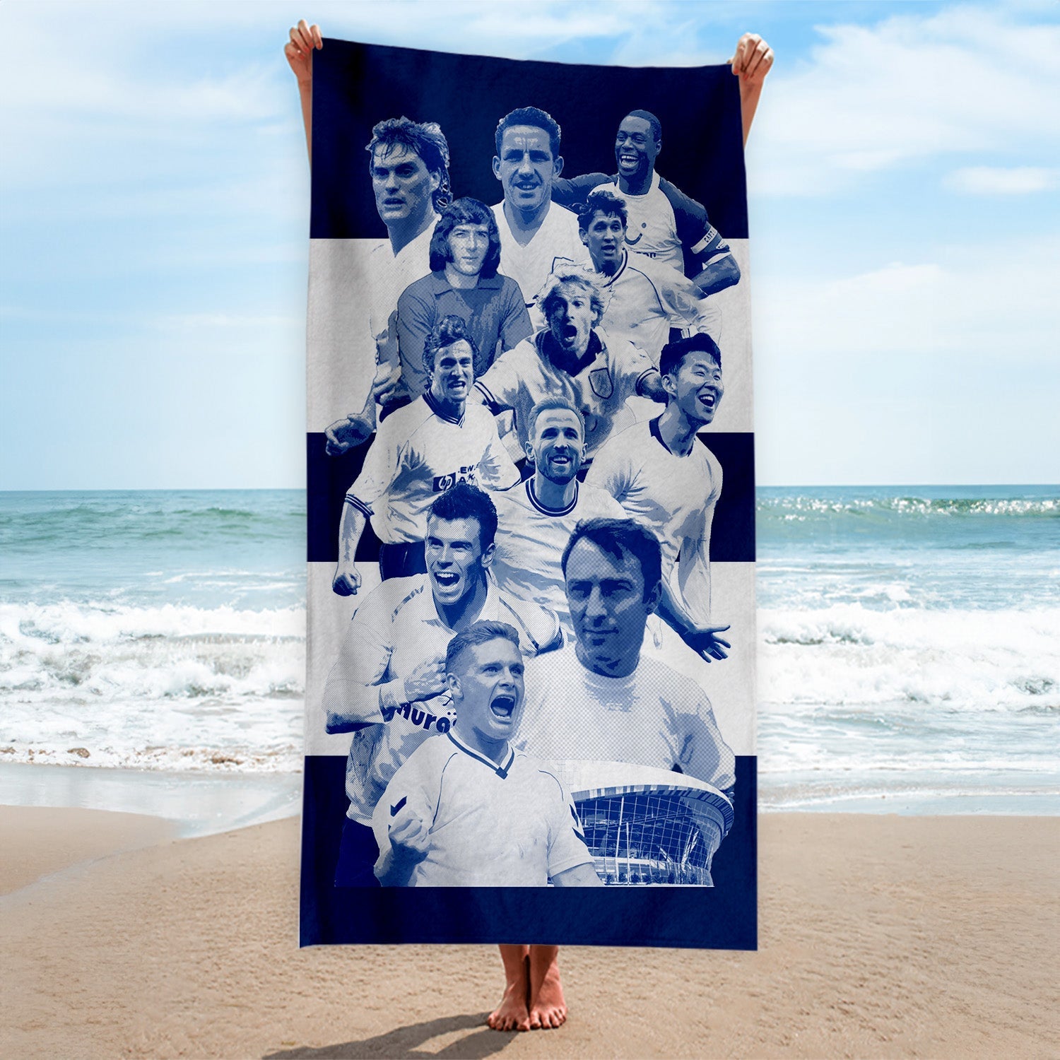Totts Montage - Beach Towel - 150cm x 75cm