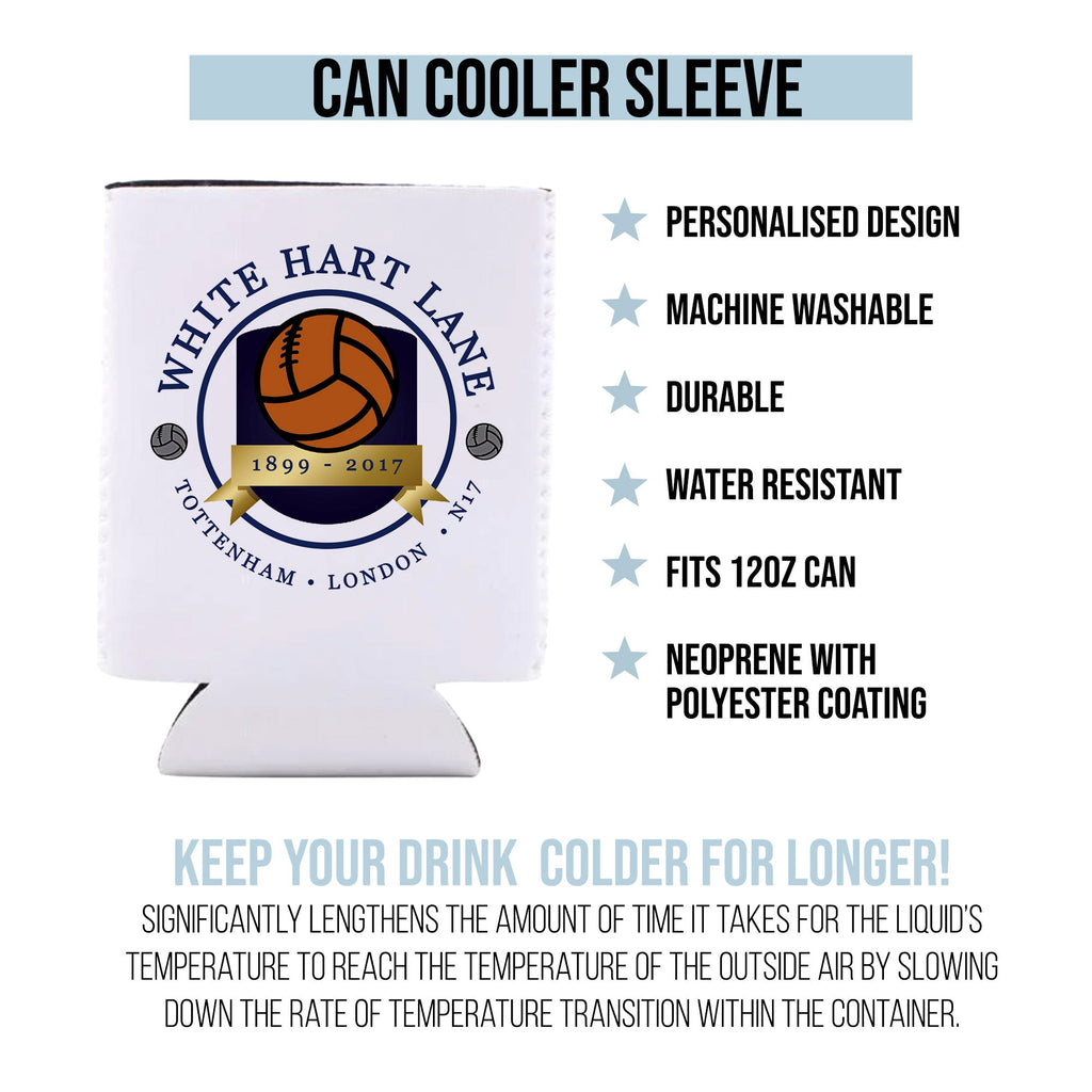 Totts White Hart Lane - Football Legends - Can Cooler