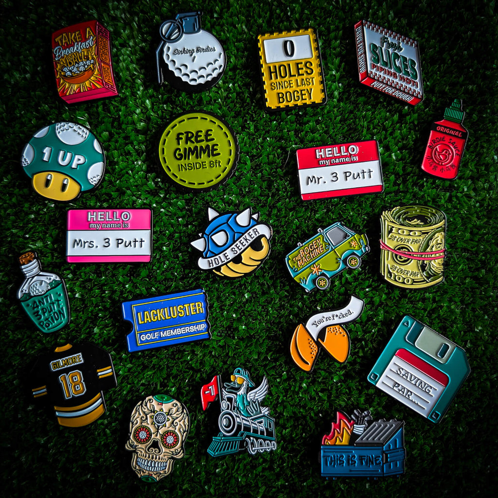 Mrs 3 Putt Golf Ball Marker