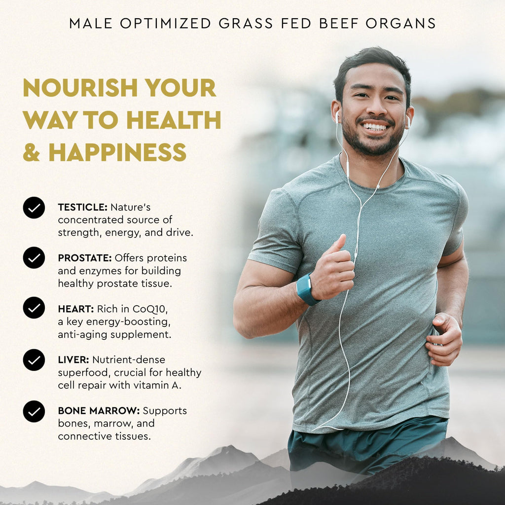 Ancestral Mofo for Men – Grass-Fed Beef Organs | Energy & Vitality