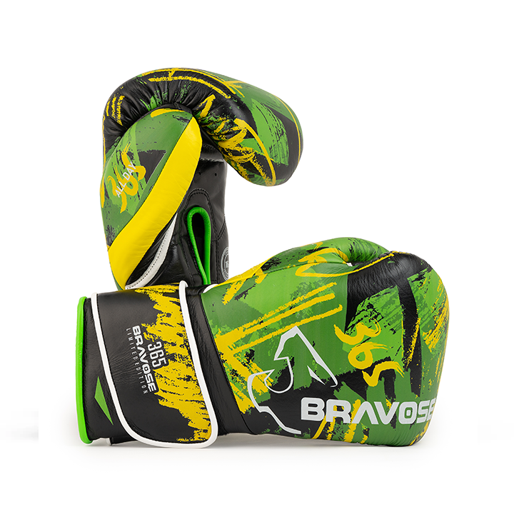 Bravose Limited Edition 16oz Velcro Boxing Gloves – 365 Series