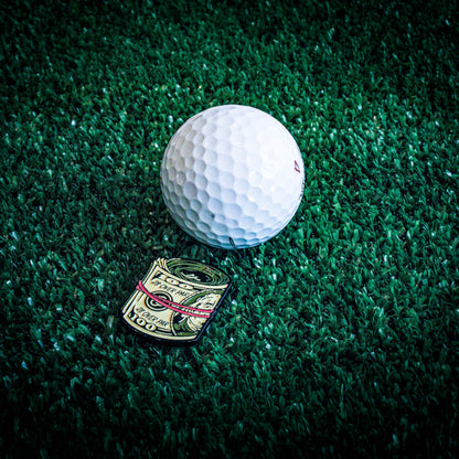 Cash Stack Golf Ball Marker