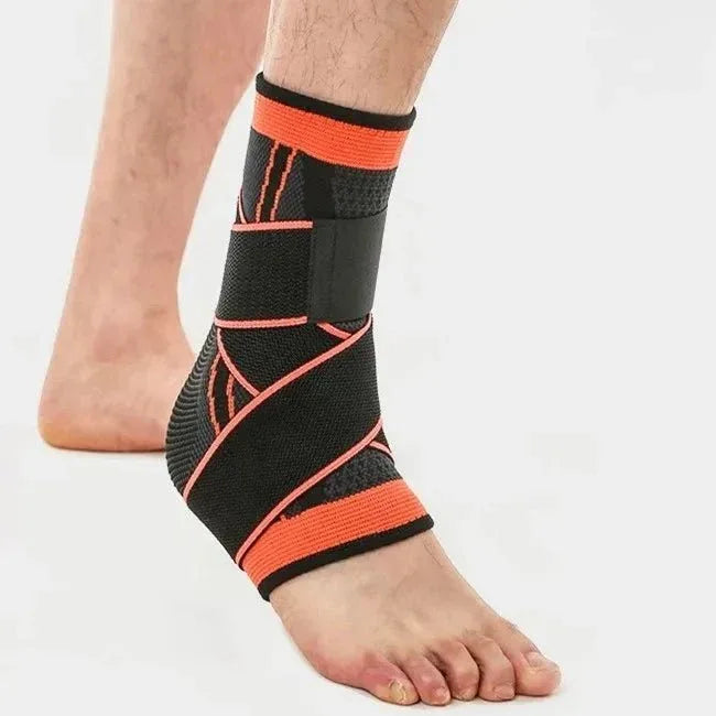 Adjustable Compression Ankle Support Brace UK for Gym & Sports