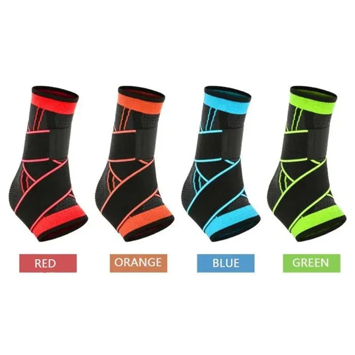 Adjustable Compression Ankle Support Brace UK for Gym & Sports
