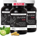 Durable Heart – Bergamonte Citrus Bergamot 1,000 mg + Olive Leaf Extract + Vitamin C | Doctor-Formulated Heart Health Supplement
