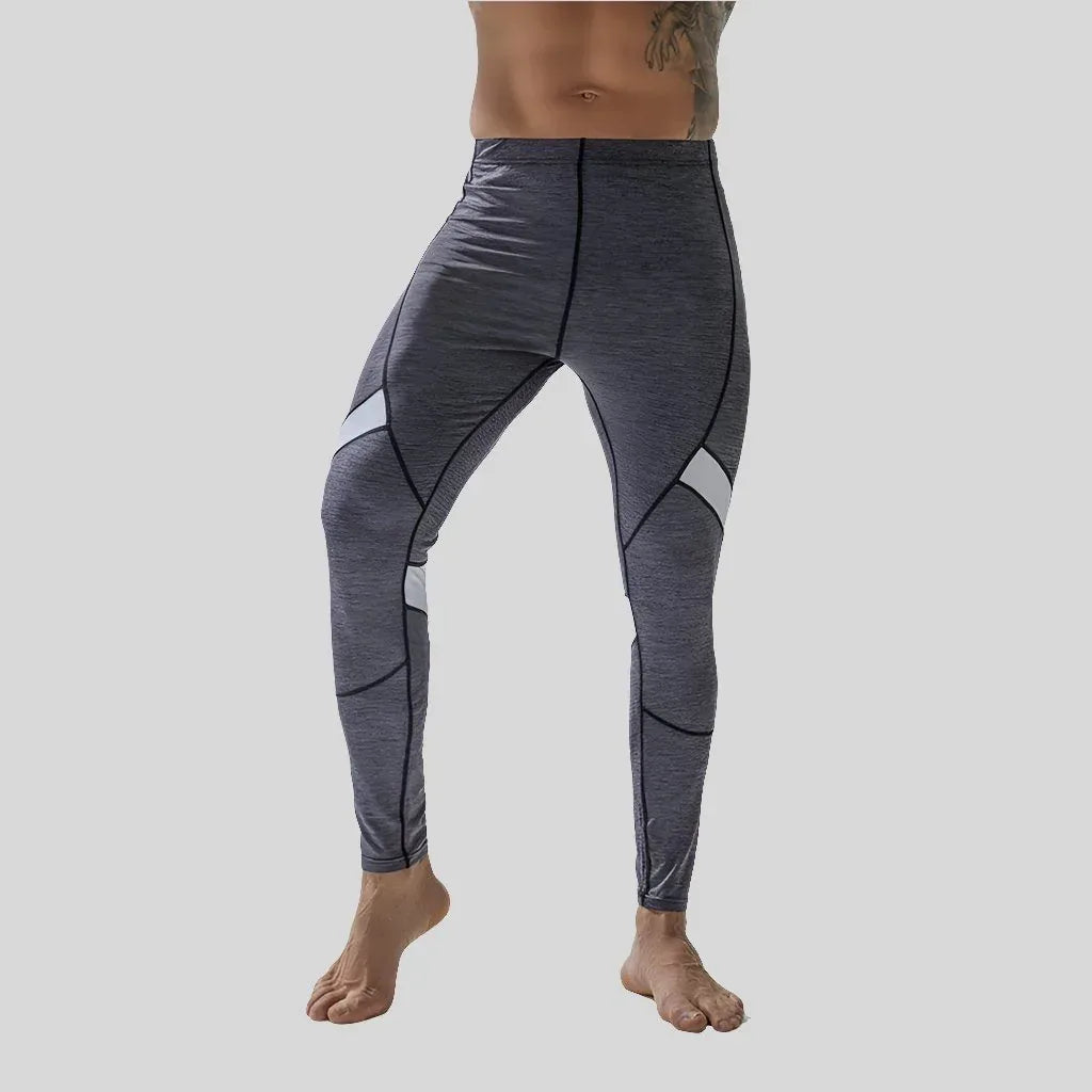 Breathable Men's Sports Leggings for Dynamic Workouts