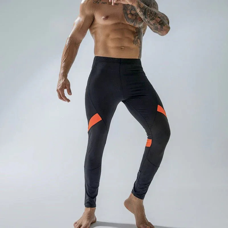 Breathable Men's Sports Leggings for Dynamic Workouts