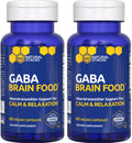 Natural Stacks GABA Brain Food - Calm & Sleep Support, 120 L-Citrulline Capsules