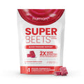 Humann SuperBeets Heart Chews – Nitric Oxide & Blood Pressure Support, Pomegranate Berry Flavor, 60 Count