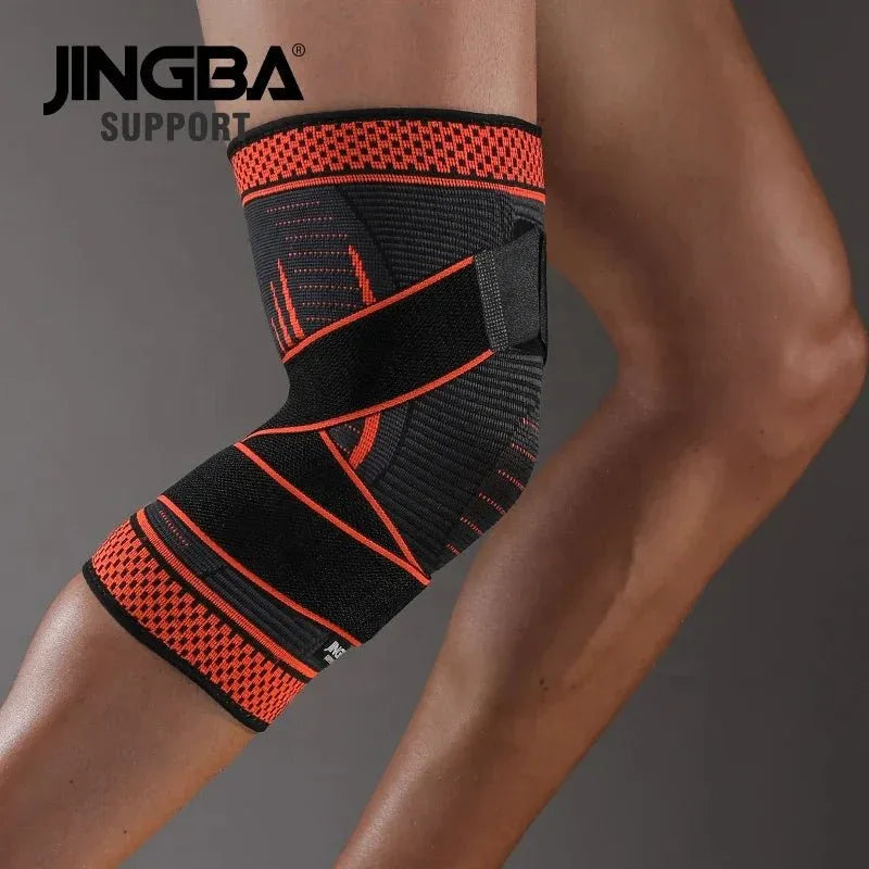 Adjustable Knee Support Compression Sleeve UK for Gym Sports Protection