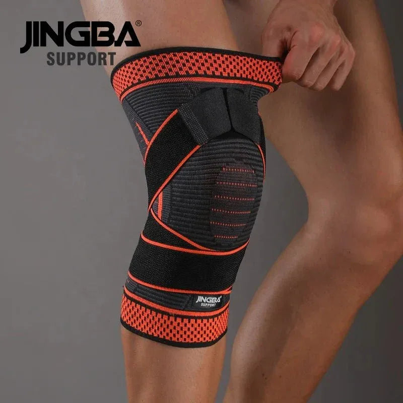 Adjustable Knee Support Compression Sleeve UK for Gym Sports Protection