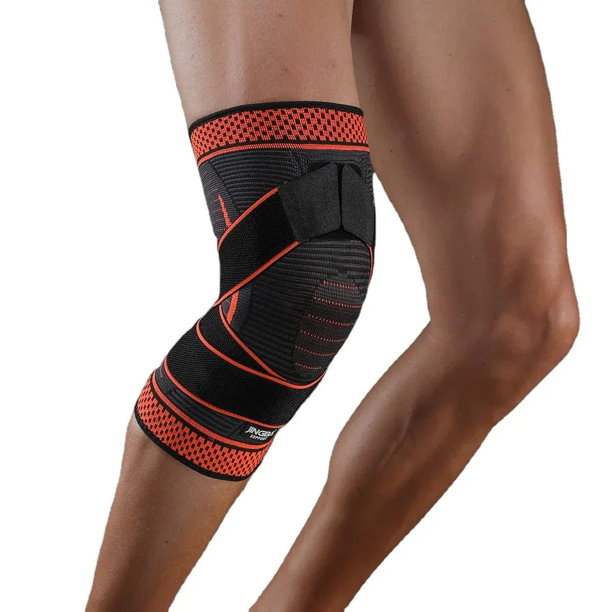Adjustable Knee Support Compression Sleeve UK for Gym Sports Protection