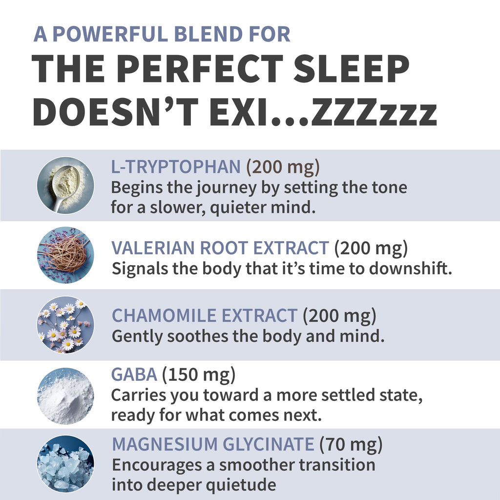 MEDCHOICE 12-in-1 Sleep Support Capsules – Melatonin-Free, Non-Habit Forming (Pack of 2, 180 capsules)