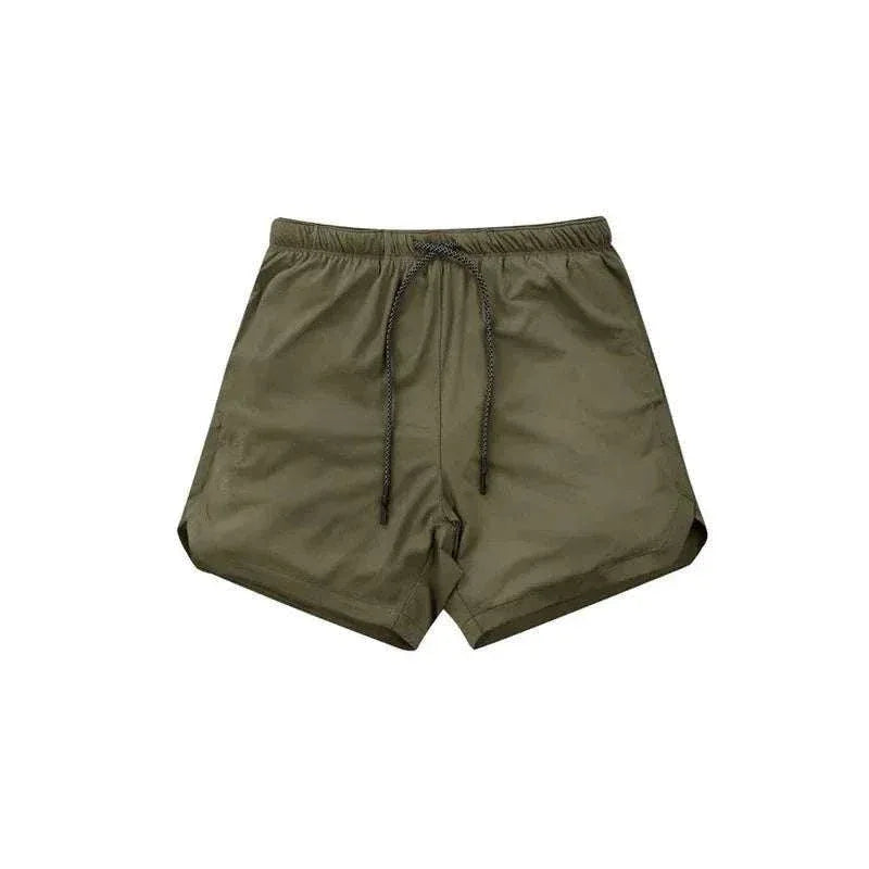 Breathable Gym Shorts for Men - 2 in 1 Lightweight Quick Dry Athletic Shorts with Towel Loop