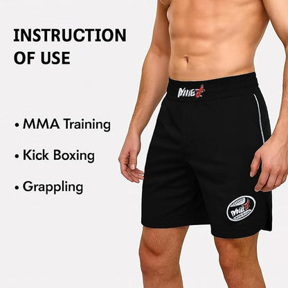 MNEX Pro MMA Shorts - Training Kickboxing Combat Sports (M)