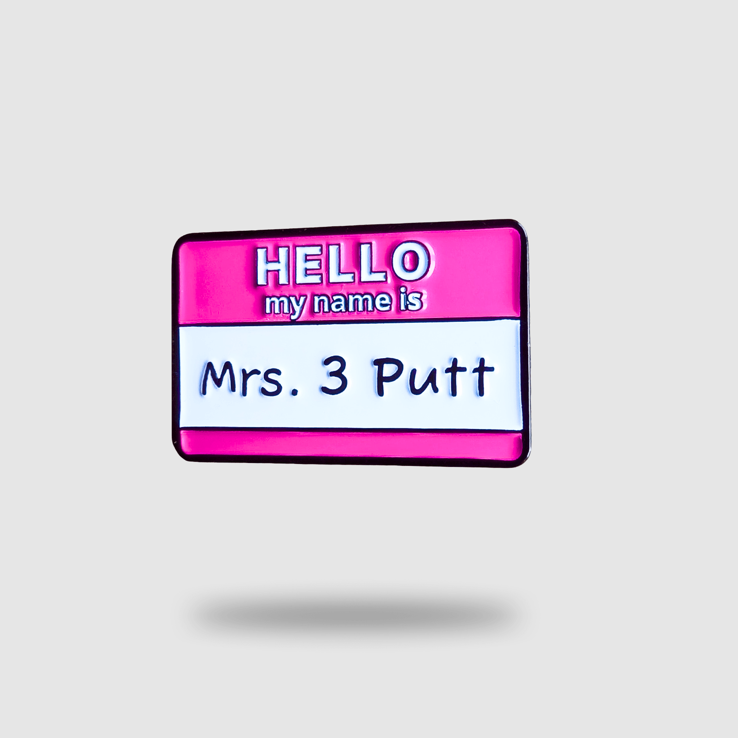 Mrs 3 Putt Golf Ball Marker