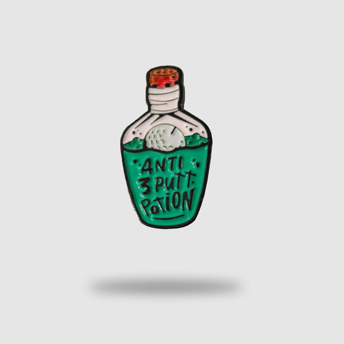 Anti 3 Putt Potion Golf Ball Marker