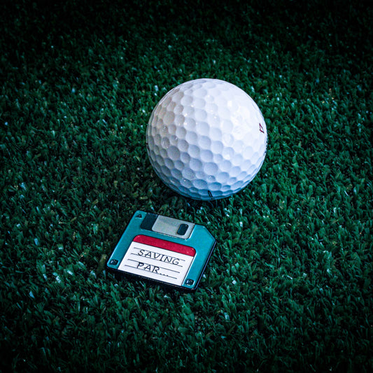Saving Par Golf Ball Marker