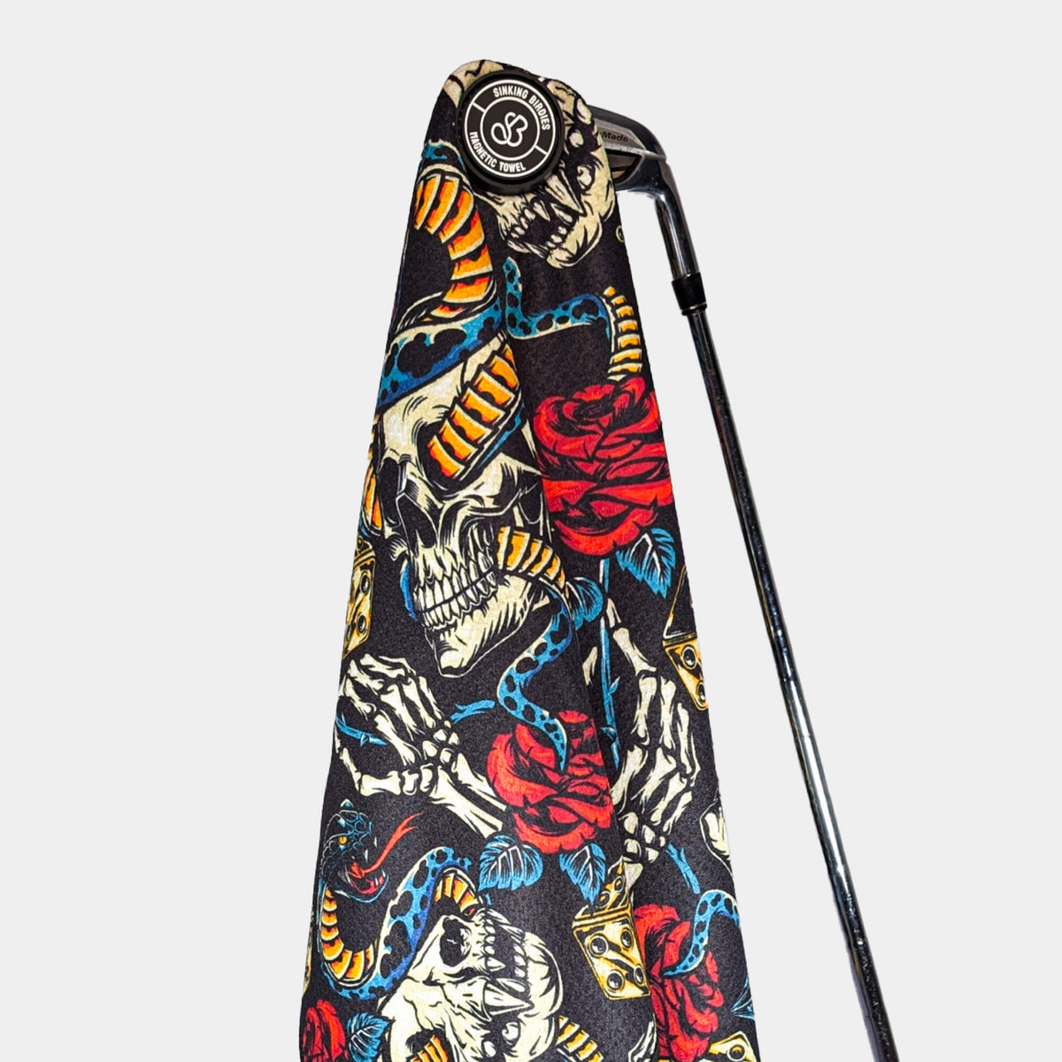 Snake Eyes Magnetic Golf Towel