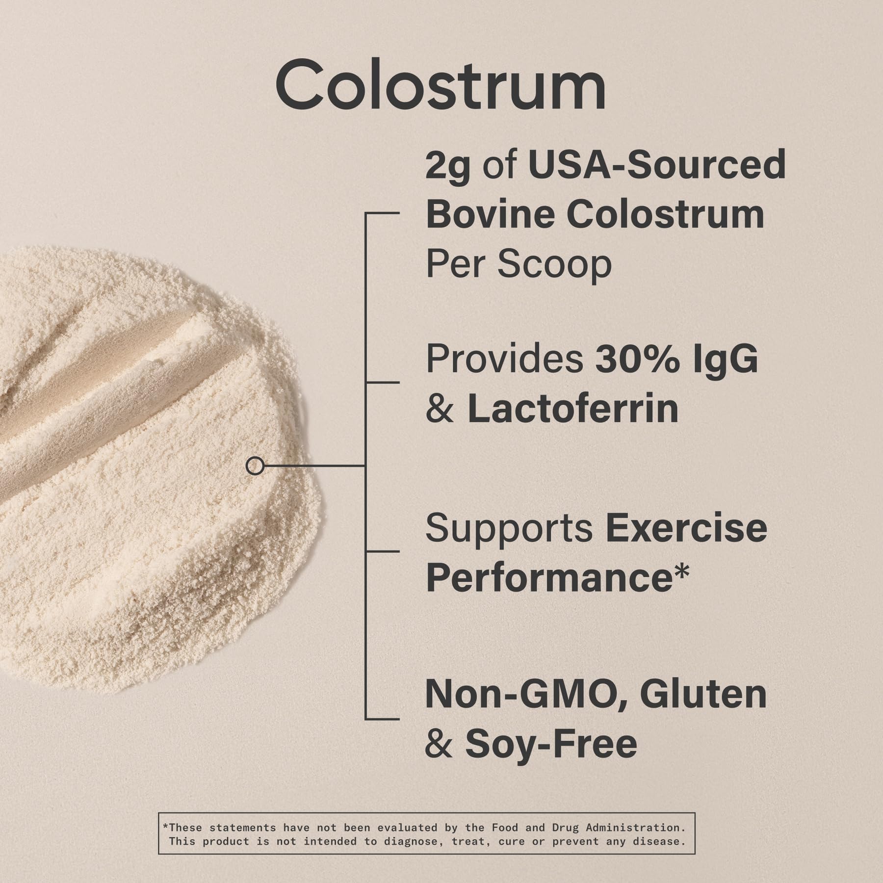 Sports Research Bovine Colostrum Powder – Easy Mix, Single-Ingredient Superfood for Gut Health & IgG Rich Support – U.S. Sourced, Non-GMO, Gluten Free – 75 Servings (Unflavored)