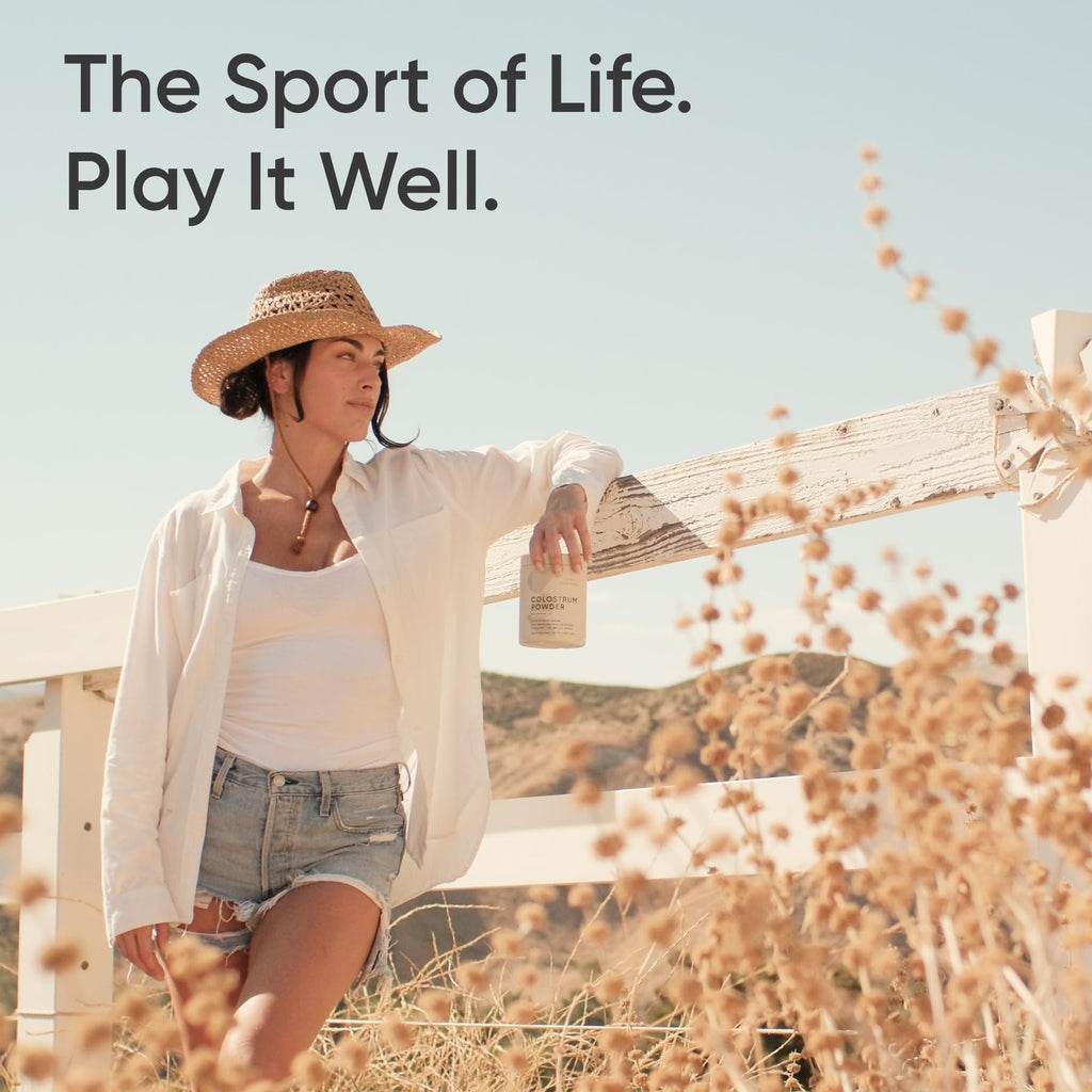 Sports Research Bovine Colostrum Powder – Easy Mix, Single-Ingredient Superfood for Gut Health & IgG Rich Support – U.S. Sourced, Non-GMO, Gluten Free – 75 Servings (Unflavored)