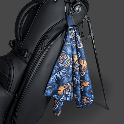 Tiki Gold Magnetic Golf Towel
