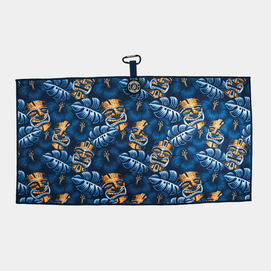 Tiki Gold Magnetic Golf Towel