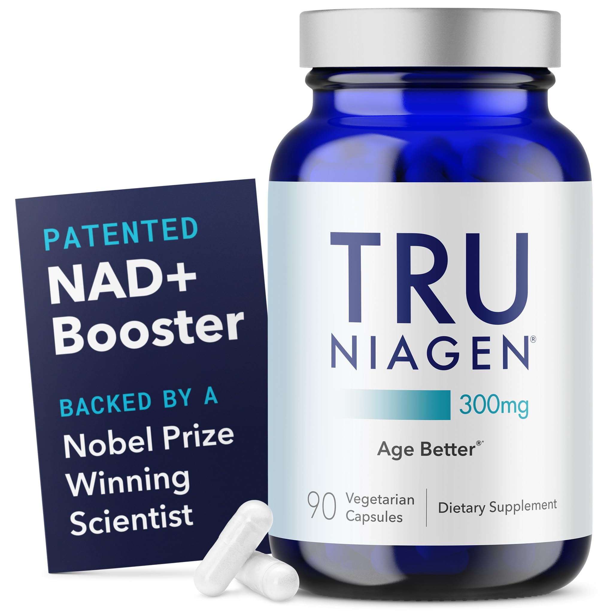 TRU NIAGEN NAD+ Supplement – 300 mg Niagen, 90 Servings